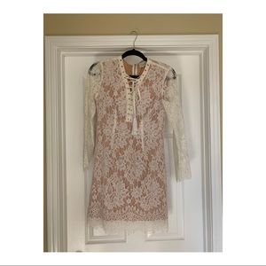 Ivory lace dress